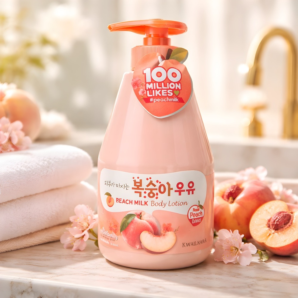 *NEW* Kwailnara Peach Milk Body Lotion